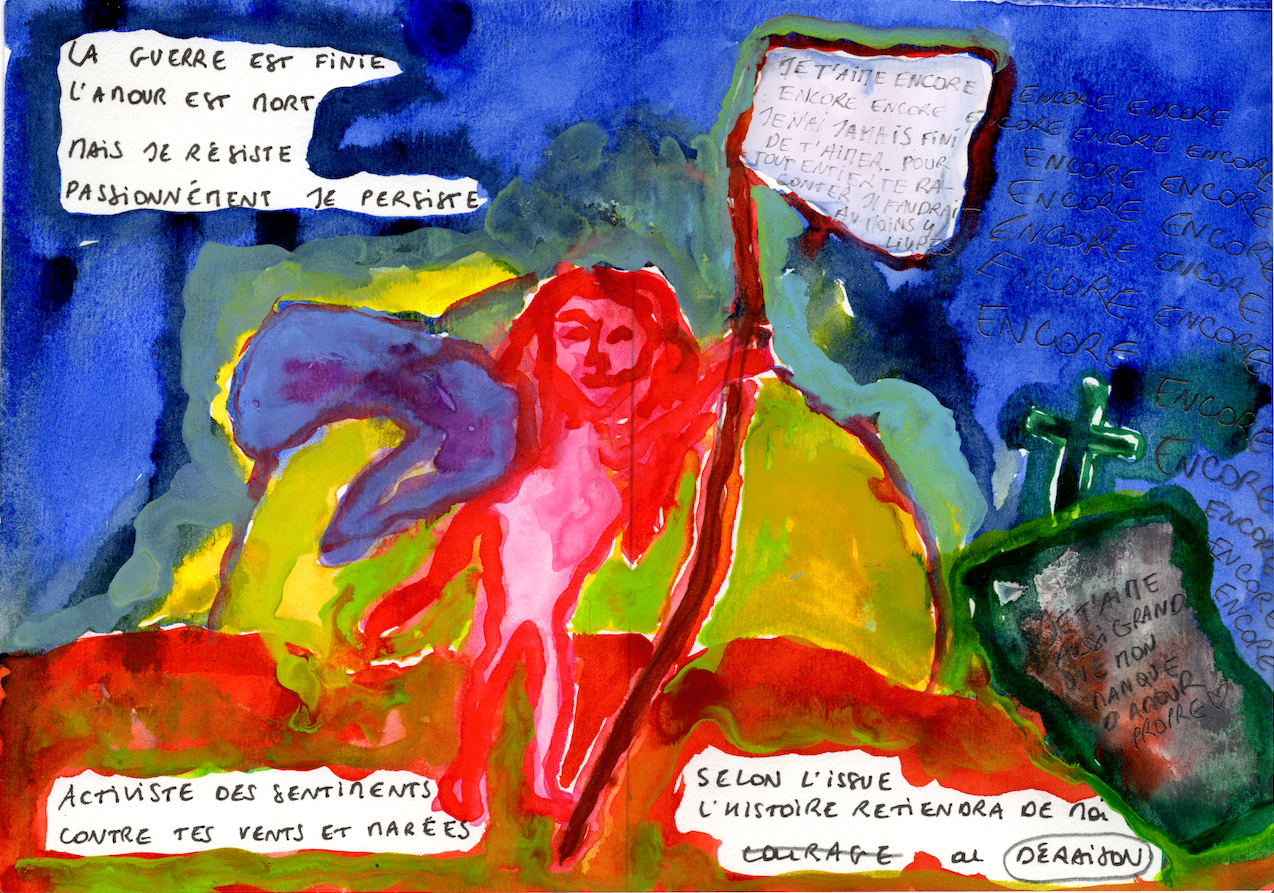 Aquarelle - "Activiste des sentiments"