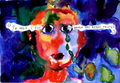 Aquarelle - "Passé l'âge de sauver des bébés tristes"